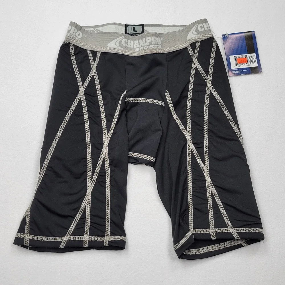 Champro Sports Youth‎ Sliding Short Youth L Black Baseball Sports
